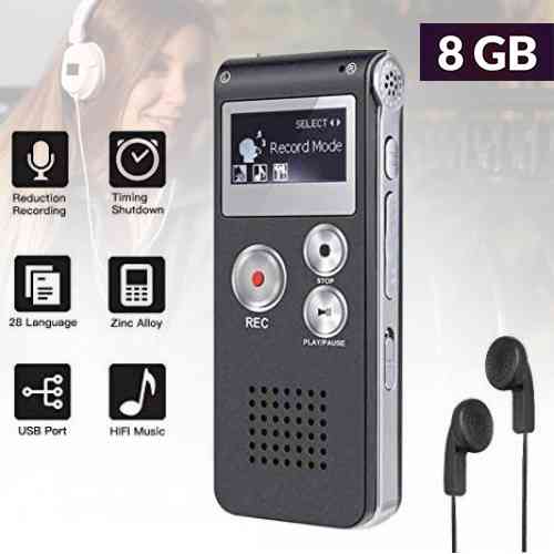 Digital Voice Recorder 8GB STEREO