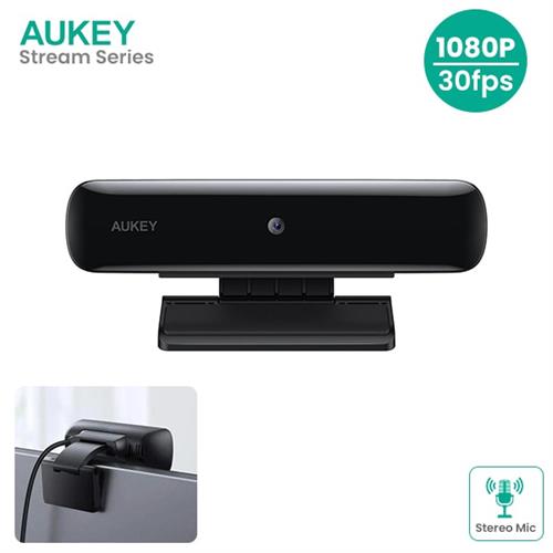 AUKEY 1080P HD Web Camera with Stereo Microphone