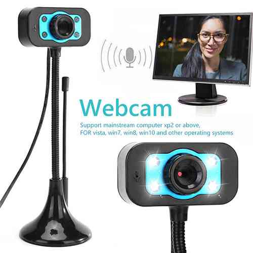 Webcam for Pc and Laptop USB Web Camera 720p