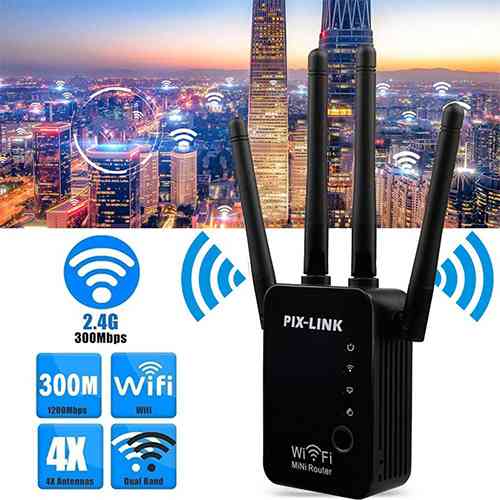 Pix Link Wifi Repeater LV-WR16 Range Extender Booster