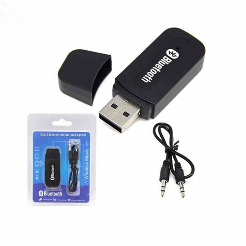 Portable USB Bluetooth Audio Music Receiver Dongle Adapter