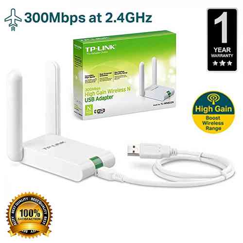 Tp-link Wireless USB Adapter 300Mbps High Gain Wifi Adapter