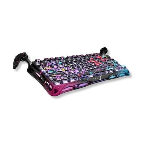 GravaStar Mercury V75 Pro HE Keyboard Neon Graffiti