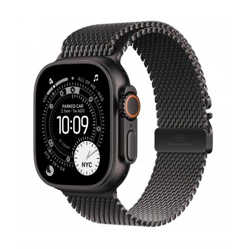 Apple Watch Ultra 3 - Titanium Milanese Loop