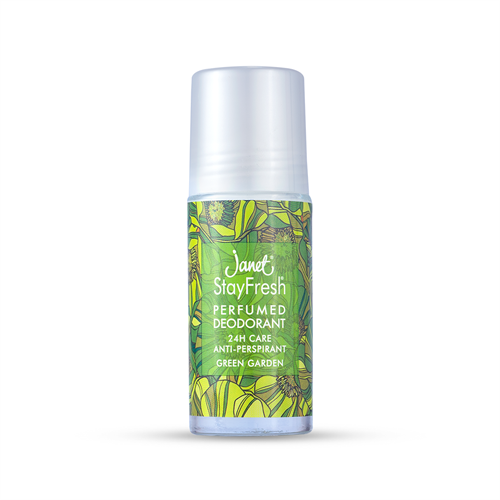 Janet Perfumed Deodorant - Green Garden - 50ml