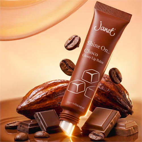 Janet Shine On Choco - Glossy Lip Balm