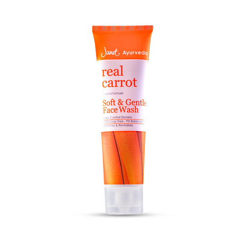 Real Carrot Soft & Gentle Face Wash - 100 ML