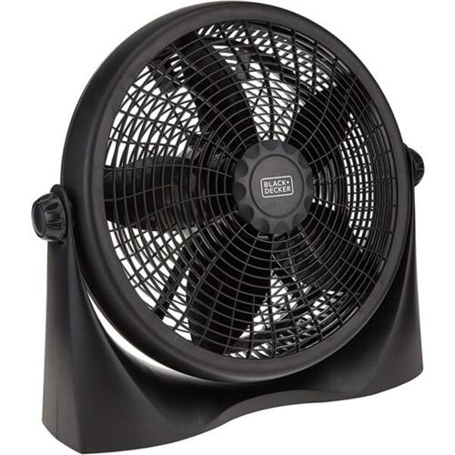 Black+Decker 16 Inch Box Fan, Black FB1620-B5