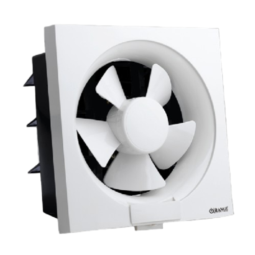 Orange 10 Inch Plastic Square Exhaust Fan