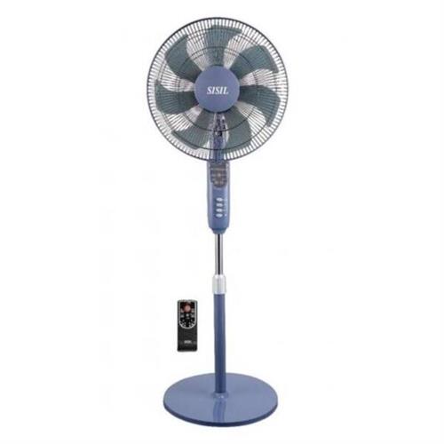 Sisil 65W 3 Speed Pedestal Stand Fan With Remote SL-SF1607RC