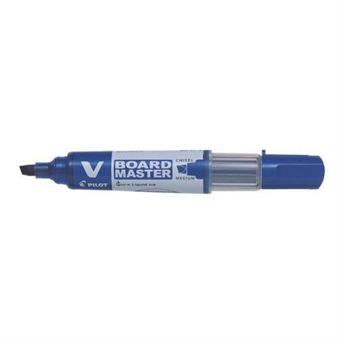 Pilot V Board Master Medium Chisel Highlighters Blue