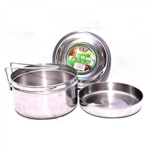Stainless Steel Lunch Box 0.6L Silver
