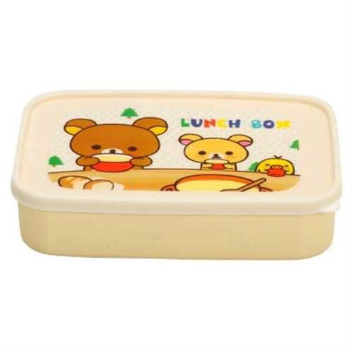 Daxer Plastic Rectangle Lunch Box Beige DLB 02