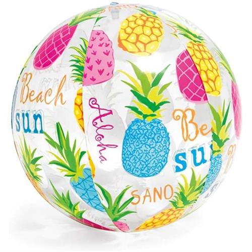 Intex 20 In Glossy Design Panel Inflatable Beach Ball 59040