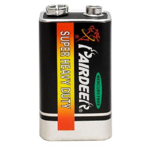 Pairdeer 9V Super Heavy Duty Battery 1 PCS 6F22