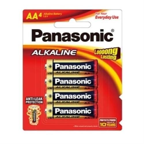 Panasonic Alkaline Battery AA (4 Piece) LR6T/4B