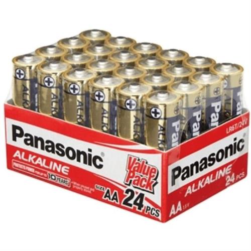 Panasonic Battery Alkaline AA 24 Pcs Pack- LR6T/24V