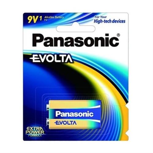 Panasonic Evolta Premium Alkaline 9V Battery 1 PCS 6LR61EG/1B