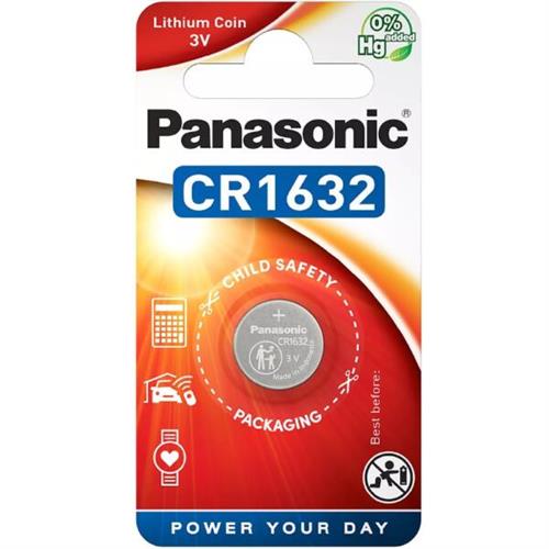 Panasonic Lithium Coin Batteries CR1632