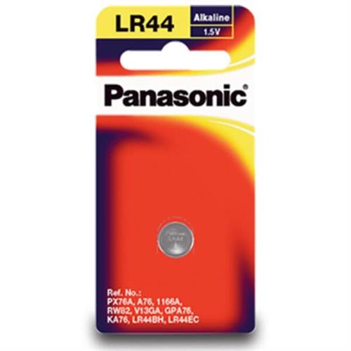 Panasonic Micro Alkaine Battery Coin LR-44PT/1B