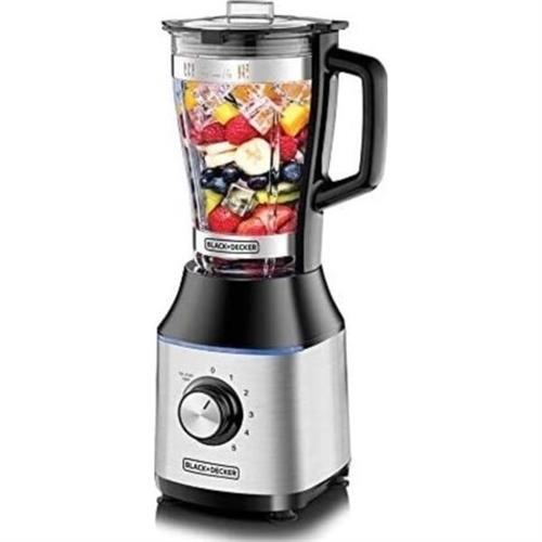 Black+Decker 700W High Speed Premium Blender with Glass Jar BX650G-B5