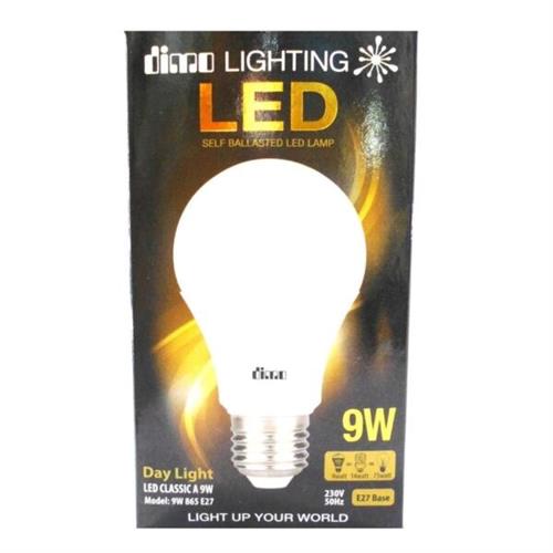 Dimo LED Bulb E27 9W Warm White Screw Type