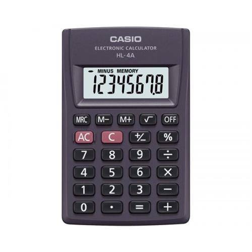 Casio Practical Battery Operated Calculator HL-4A