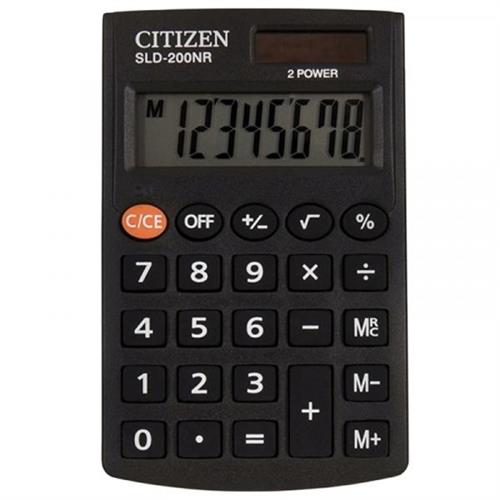 Citizen 8 Digit Office Two Power Calculator SLD-200NR