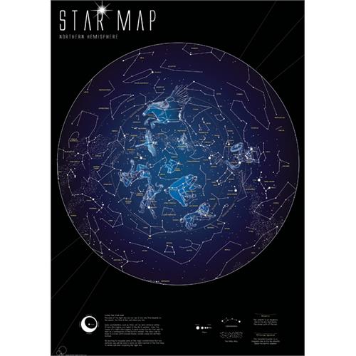 Star Map Glow in The Dark book by Craenen