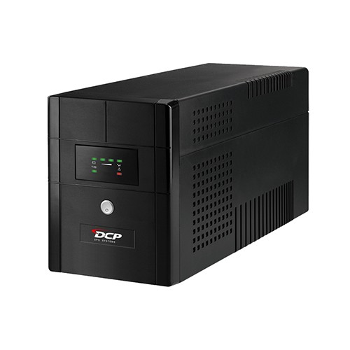 DCP UPS Backup 2000VA 230V Line Interactive AVR With Universal And IEC Sockets