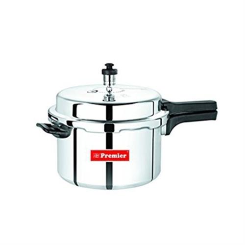 Premier 10L Silver Aluminum Pressure Cooker