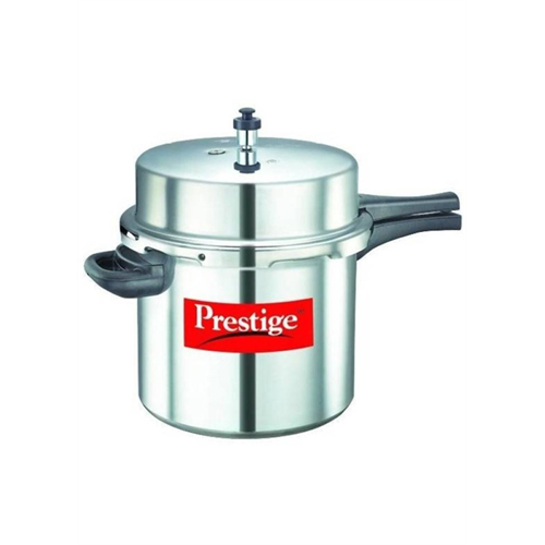 Prestige Popular Aluminium Pressure Cooker, 12 litres, Silver PCP120