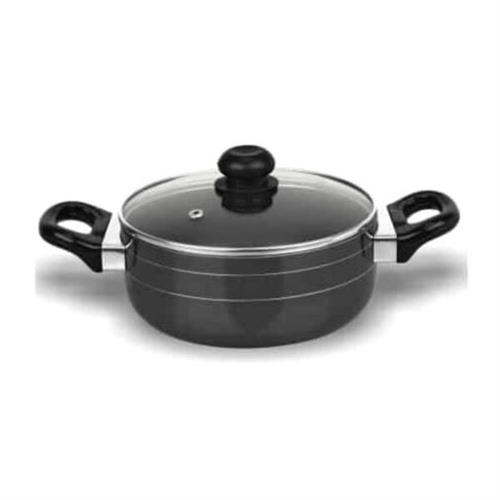 Wipro Non-Stick Casserole Pan With Glass Lid WP-CRG22