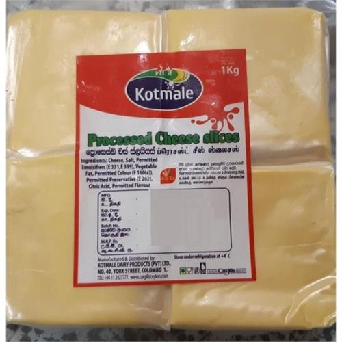 Kotmale Processed Cheese Slices 1Kg