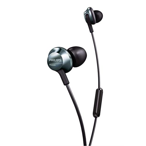 Philips Pro Series in Ear Headphones with Mic PRO6305BK