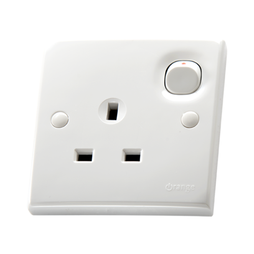 Orange Casablanca X5 13A Switched Socket Outlet (100-1130)