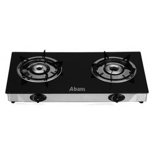 Abans Two Burner Glass Top Gas Cooker AB-2507