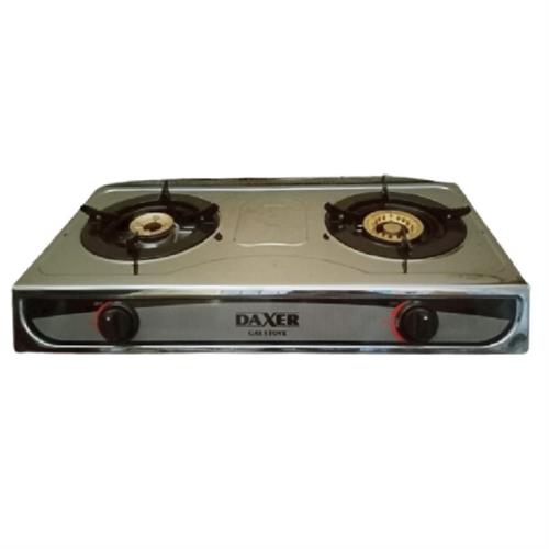 Daxer Stainless Steel Two Burner Gas Cooker DXGS001