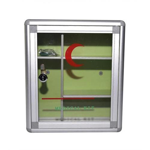 Wall Mounted Aluminium First Aid Box Silver