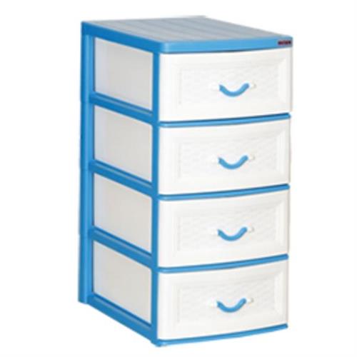 Daxer Plastic 4 Drawer Set DDC 004