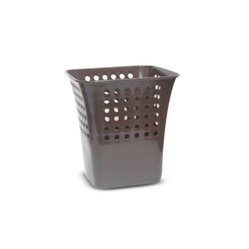 Daxer Square Type Plastic Dust Bin DDB004 Black / Brown