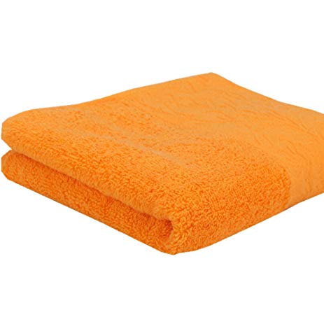 Face Towel Cotton Orange Q1