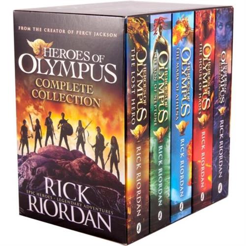 Heroes of Olympus Complete Collection 5 Books Box Set Pack