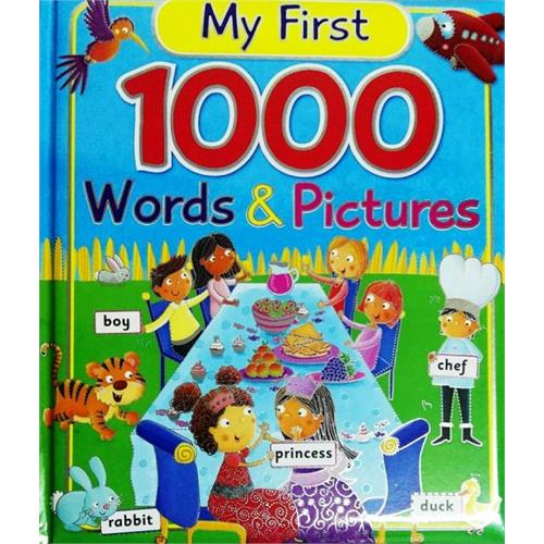 My First 1000 Words & Pictures Large Print By Brown Watson