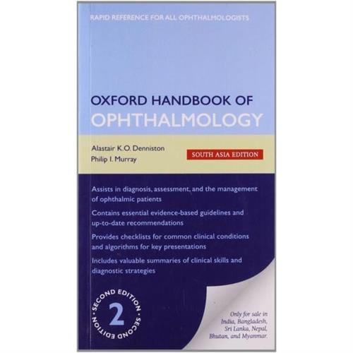 Oxford Handbook Of Ophthalmology 2nd Edition