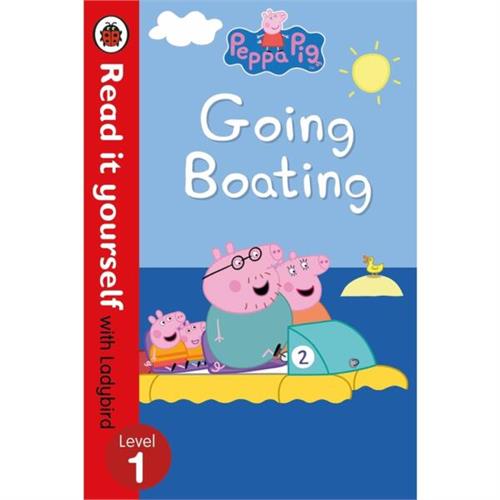 Read It Yourself with Ladybird Level 1 Peppa Pig Going Boating Book by Penguin