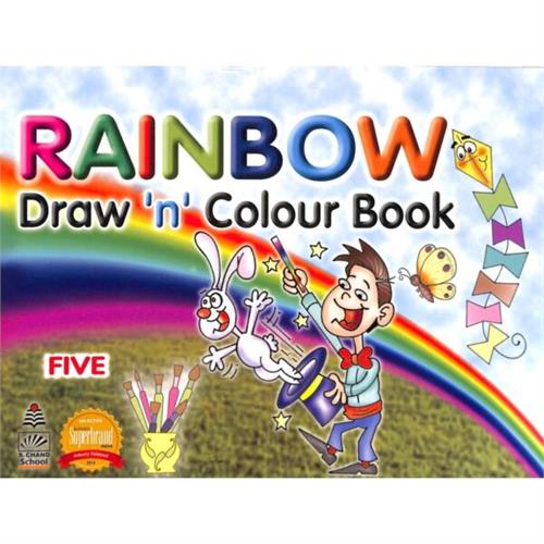 Rainbow Draw and Colour Book Five