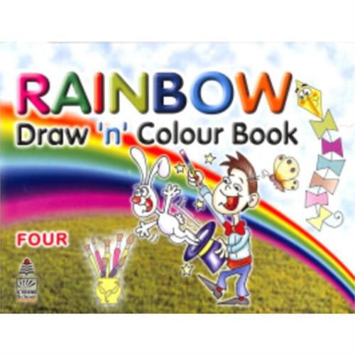 Rainbow Draw and Colour Book Four