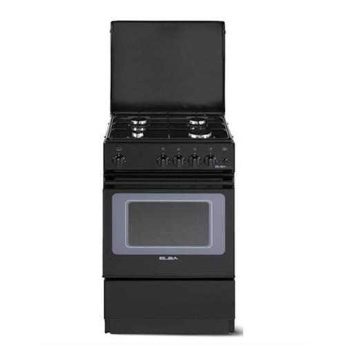 Elba Stainless Steel Four Burner Gas Cooker with Oven N55K204