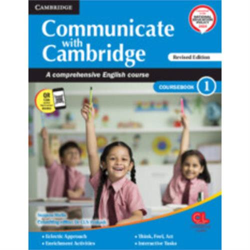 Communicate with Cambridge Level 1 Course book with AR APP, eBook and Poster